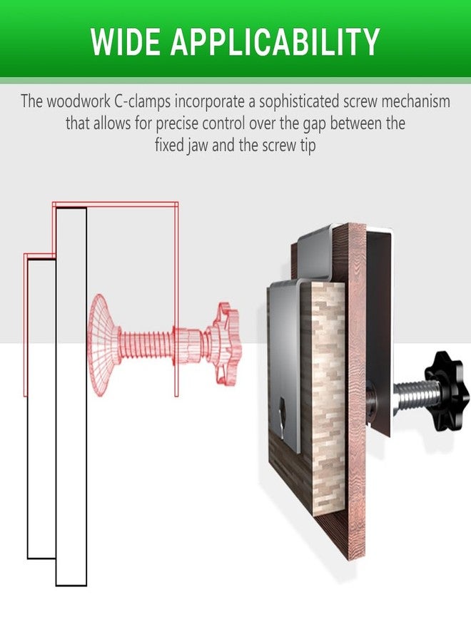 Serplex مشابك تثبيت الأدراج من سيربلكس® (قطعتان)، مشابك فولاذية مدلفنة على البارد، قالب تثبيت ألواح واجهة الخزائن، قالب تثبيت أثاث قابل للتعديل وثابت - Image 3